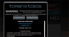 Desktop Screenshot of corbinscoeds.com